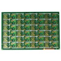 Assemblage électronique de circuits imprimés FR4/ROGERS double face personnalisé avec masque de soudure vert pour les mélangeurs