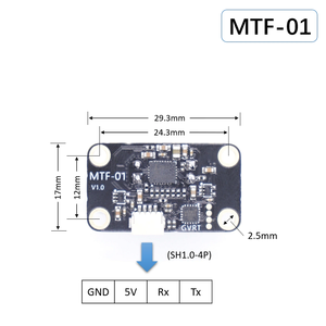 Módulo de Sensor Óptico MTF-01 PMW3901, Sensor de Flujo Óptico, Posicionamiento de UAV, Medición de Distancia Láser de 8m, MTF01 - Product Image 5