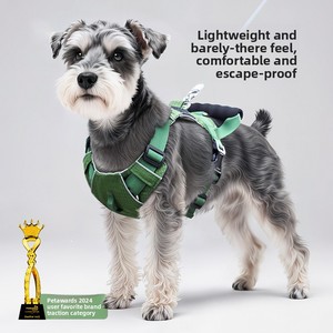 Arnés para Perros Medianos y Grandes, Anti-Impactos, Impermeable, con Doble Hebilla, Arnés de Pecho para Border <span class=keywords><strong>Collie</strong></span>, Corgi, Schnauzer, para Actividades al Aire Libre - Product Image 5
