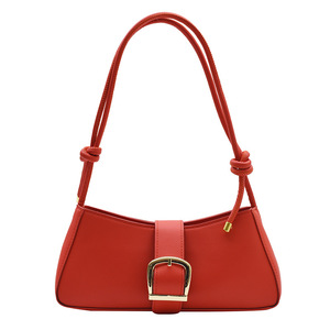 2023 nouvelle Texture mode sac personnalité féminine mode Simple couleur unie <span class=keywords><strong>en</strong></span> <span class=keywords><strong>bandoulière</strong></span> sur une épaule et sous les bras sac - Product Image 4