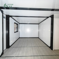 Maison Conteneur Pliante de Luxe, Tiny House, Vente en Gros, 2, 3, 4, 5 Chambres, Maisons Mobiles, Maison Modulaire, Abri, Bureau Conteneur avec Toilettes