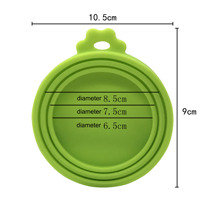 Couvercles en conserve pour aliments pour chats et chiens Couvercles en silicone pour animaux de compagnie Couvercles en conserve Cuillère en silicone 3 en 1 Fournitures pour animaux de compagnie