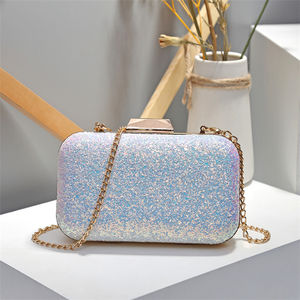 <span class=keywords><strong>Elegante</strong></span> Borsa a Tracolla con Catena in Stile Coreano, <span class=keywords><strong>Pochette</strong></span> da Sera per Signore - Product Image 4