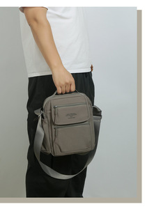 Sac à bandoulière tendance pour homme, sac messager à une épaule, sac de travail, sac à bandoulière polyvalent - Product Image 6
