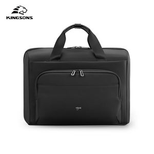 Kingsons-bolsa impermeable para ordenador portátil, maletín de poliéster de <span class=keywords><strong>2022</strong></span> pulgadas, con cinturón para <span class=keywords><strong>viaje</strong></span> de negocios, novedad de 15,6 - Product Image 1