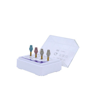Cabezales de Pulido de Resina Compuesta Dental, Forma de Árbol de 6.3 mm, Caja de 4 Piezas para Taladro de Baja Velocidad - Product Image 5