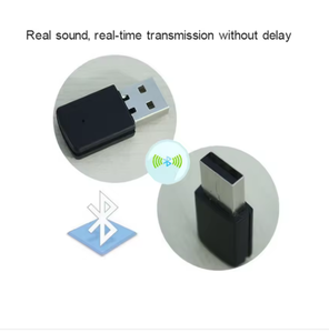 Adaptateur sans fil compatible 5.0, transmetteur USB, récepteur <span class=keywords><strong>VF</strong></span> pour PS4/PS5, convertisseur d'adaptateur audio pour PC - Product Image 5