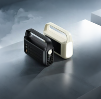 Batterie solaire haute capacité 30 000 mAh avec câble Type-C intégré, charge rapide 22,5 W, poignée extérieure, lampe de camping
