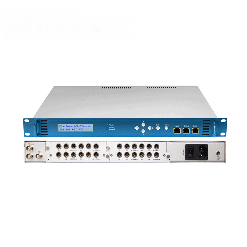 Multi-Channel Audio <strong>Decoder</strong> with DVB-S/S2/C/T/T2/DTMB Tuner & Dual CI Slots Support 5.1 Channel & AES/EBU & Analog Stereo Output