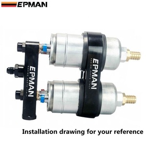 Addco-คู่ยึดปั๊มเชื้อเพลิง epman billet อลูมิเนียม60มม. สำหรับ044ปั๊มเชื้อเพลิงสำหรับ <span class=keywords><strong>BMW</strong></span> <span class=keywords><strong>E34</strong></span> 525i/<span class=keywords><strong>525ix</strong></span>/520i EP-CA120S-2K - Product Image 6