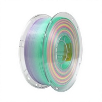 Filament d'imprimante 3D YAFONA YN-P36072 Rainbow PLA 1,75 mm pour imprimantes FDM 200C
