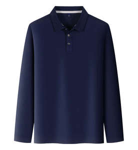 Camisetas Polo Deportivas de Talla Grande para Hombre, Camiseta Polo de Algodón para <span class=keywords><strong>Golf</strong></span>, Camiseta Polo Informal Personalizada para Hombre y Mujer, Manga Larga, Venta al Por Mayor - Product Image 2