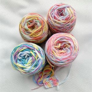50g Wool Blended <strong>Variegated</strong> <strong>Yarn</strong> 3-colors Big-belly <strong>Yarns</strong> for Knitting - Product Image 2
