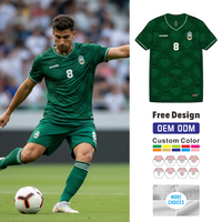 HOSTARON Vêtements de sport personnalisés pour hommes, maillot de football rétro, chemises de football rayées, polo, t-shirt vintage, maillot de football rétro classique
