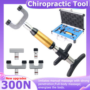 Pistola de ajuste quiropráctico 300N, herramientas de masaje de columna vertebral, terapia de alivio del dolor de extremidades, corrección, masajeador de espalda Manual Espinal, novedad de 2024 - Product Image 3