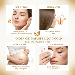 Huile de Jojoba 100% Naturelle Pure Pressée à Froid pour Soins de la Peau, Massage Corporel et Croissance Capillaire (Marque Blanche) - Product Image 4