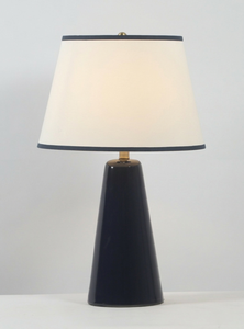 Minimalist Black Plug in Hotel <b>Table</b> Lamp <b>Bedside</b> <b>Table</b> Lamp Modern <b>Table</b> Lamp with <b>White</b> Fabric Shade for Bedroom - Product Image 2
