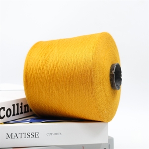 Nhà Máy Hot-Bán Giá Bán Buôn Áo Len Dệt Kim Sợi 2/48nm 27% Polyester, 28% Nylon, 45% <span class=keywords><strong>Viscose</strong></span> Dài Lõi Tóc Sợi Sợi - Product Image 3