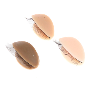 Tête de mannequin d'entraînement professionnelle en silicone avec paupières amovibles, 3 couleurs, outil emballé pour la pose d'extensions de cils - Product Image 3