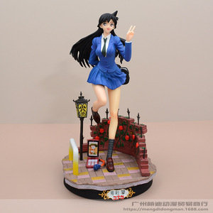 Figura de Anime de Detective Conan Mouri <span class=keywords><strong>Ran</strong></span> de 25-27cm, modelo de estatua de PVC, adorno de ordenador, muñeca de juguete, decoración de escritorio, regalos - Product Image 3