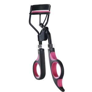 Eyelash Curler Manual Plastic Black Pink For Beginners <b>Makeup</b> <b>Tool</b> Small Portable - Product Image 2