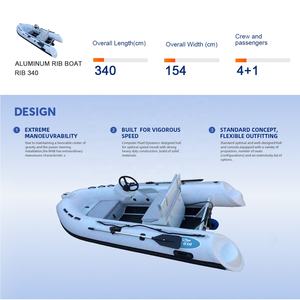 Bote Neumático Semirrígido de Aluminio de 340 cm en Venta - Product Image 6