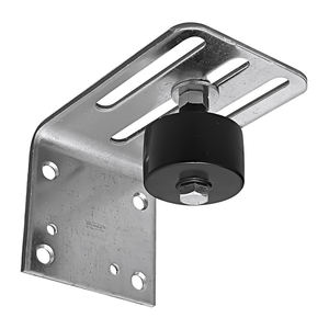 Rodillo de soporte de guía inferior cubierto de polvo negro de fábrica, Hardware de puerta de Granero, ferretería de alta resistencia, OEM - Product Image 3