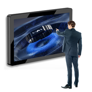 Quảng cáo kiosk kỹ thuật số biển máy ngoài trời <span class=keywords><strong>LCD</strong></span> màn hình hiển thị không thấm nước độ sáng cao cảm ứng tương tác cho sân bay - Product Image 2