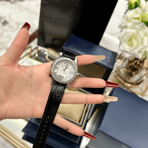 Reloj Automático de Lujo para Mujer con Bisel de Cristal Incrustado y Esfera con Números Romanos, Elegante Reloj de Pulsera - Product Image 6