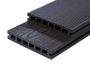 Carreaux de <span class=keywords><strong>sol</strong></span> extérieurs imperméables en WPC Decking creux en bois et plastique composite - Product Image 4