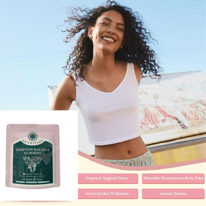 Lal organik hawaii ananas Premium kadınsı Gummies Vegan glutensiz yetişkin sağlık takviyeleri güzellik cilt parlatıcı - Product Image 3