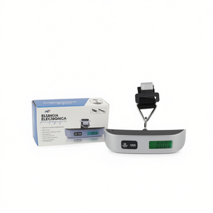 HB Sport <b>Electronic</b> Luggage <b>Scale</b> 50kg Max 13cm Compact Digital Weight Measure Travel Use - Product Image 1