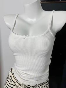 Hauts personnalisés sexy pour femmes, débardeurs sans manches, hauts tube pour filles avec bretelles, imprimés et brodés, vêtements féminins, corsets et gilets - Product Image 5