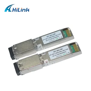 Module SFP BiDi 10G 80KM Single Mode Single Fiber SFP + 1490nm/1550nm 80KM 100KM Simplex LC DOM