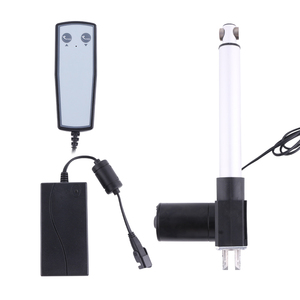 Actuador lineal de 12V <span class=keywords><strong>24V</strong></span>, Motor de CC eléctrico de carrera 8000N para plataforma de elevación Tatami, imán permanente de potencia de 60W sin escobillas - Product Image 1