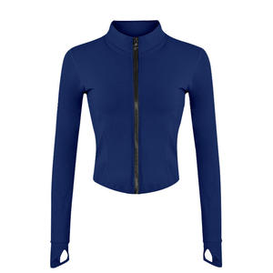 Chaqueta de Yoga con Cremallera y Manga Larga para Mujer, Ropa Deportiva para Correr y Hacer Ejercicio - Product Image 2