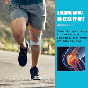 Rodillera Ajustable con Banda Rotuliana, Soporte Transpirable para el Tendón <span class=keywords><strong>Rotuliano</strong></span> para Alivio del Dolor Deportivo y Protección Articular - Product Image 2