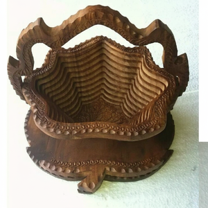 Resina epoxi hecha a mano de la mejor calidad con cuencos Mango Wood Salad Server Bowl Diseño moderno - Product Image 1
