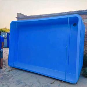 ถังเลี้ยงปลา FRP รูปทรงสี่เหลี่ยม สำหรับการเพาะเลี้ยงสัตว์น้ำ กุ้ง และระบบอะควาโปนิกส์ ถังเพาะพันธุ์ที่มีประสิทธิภาพ - Product Image 4