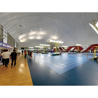 Grande Tenda a Cupola Gonfiabile in PVC/PVDF per Copertura di Stadi Sportivi, Campi da Calcio, Paddle Tennis e Pallamano