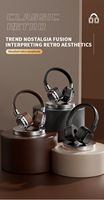 Casque sans fil rétro Maillard BT5.4 en promotion, étanche IPX4, commande vocale, longue autonomie, sport, puce JL, pour téléphone portable