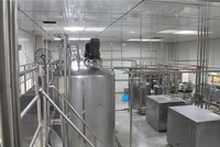 Machine de remplissage automatique complète Golden Machinery pour bouteilles en plastique et en verre de 200 ml (lait, jus de graines, jus d'aloe vera, jus de mangue, huile moteur)