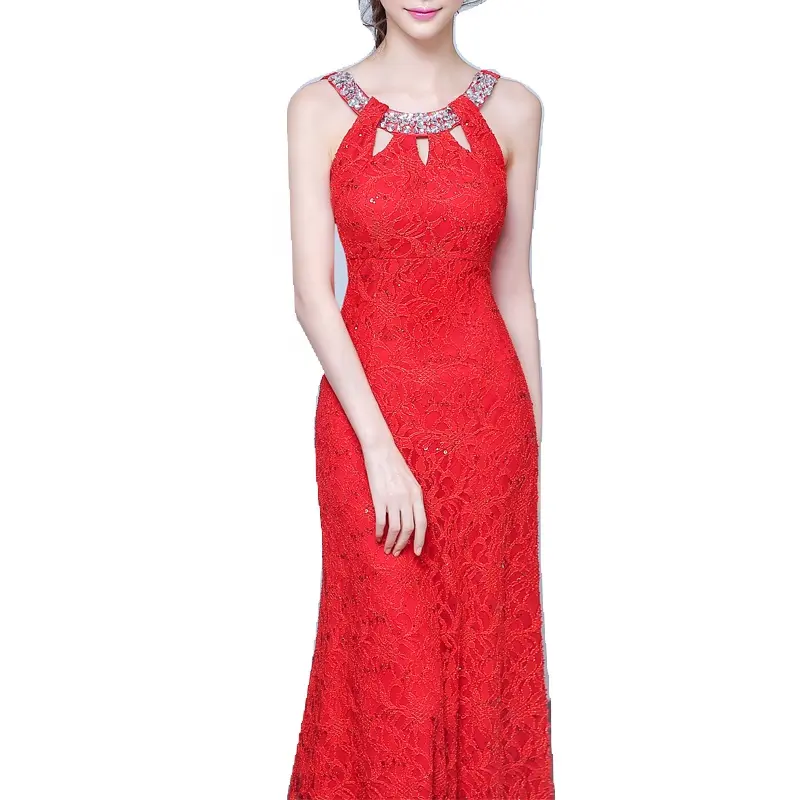 Glamorous Red Sequin High And Low Evening Gowns For Women Elegant Long Luxury V-neck 2022 Party Dress