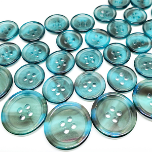 Nút may tùy chỉnh thời trang 4 lỗ, chất liệu nhựa giả sừng, dùng cho vest và áo khoác - Product Image 5