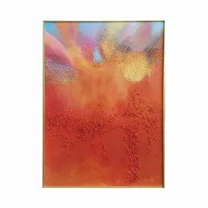 Современная абстрактная Красочная картина маслом простой домашний Декор Пейзаж 3D рельефная живопись вручную для украшения