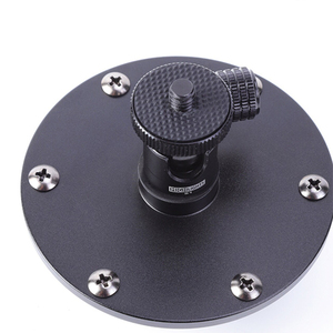Base de Montaje en Pared de Aleación de Aluminio con Rosca de 1/4 y 3/8, Diámetro de 40-80 mm, Resistente, para Cámaras de Seguridad y Cámaras Web - Product Image 1