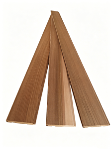 Panneau mural <span class=keywords><strong>en</strong></span> cèdre rouge occidental rainuré et langueté, naturel, résistant aux intempéries, pour revêtement extérieur et intérieur 12*150*2730 - Product Image 5