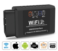 Wifi ELM327 OBD2 adaptador escáner lector para Android Auto iPhone IOS ELM 327 OBD2 escáner Wifi inalámbrico