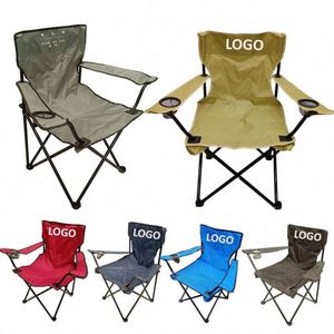 Custom Folding Beach Chair High Quality Beach Camping Chair Customizable Logo Beach Chair - Product Image 1