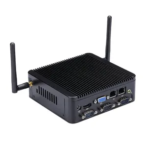 Qotom Mini Computer Hardware economico J1900 processore integrato Quad Core 2.0 GHz per uso industriale